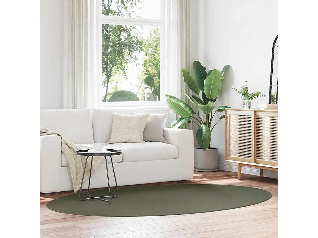 Tapis Vert forêt 160 x 230 cm Polyester