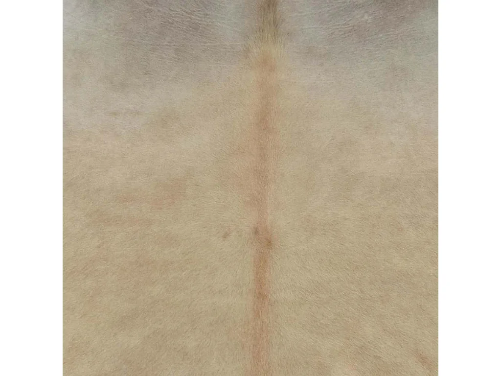 Tappeto in vera pelle di mucca beige 180x220 cm