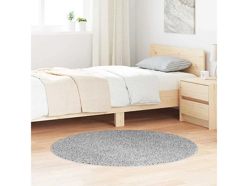 Tapis Gris 120 x 120 cm Polypropylène