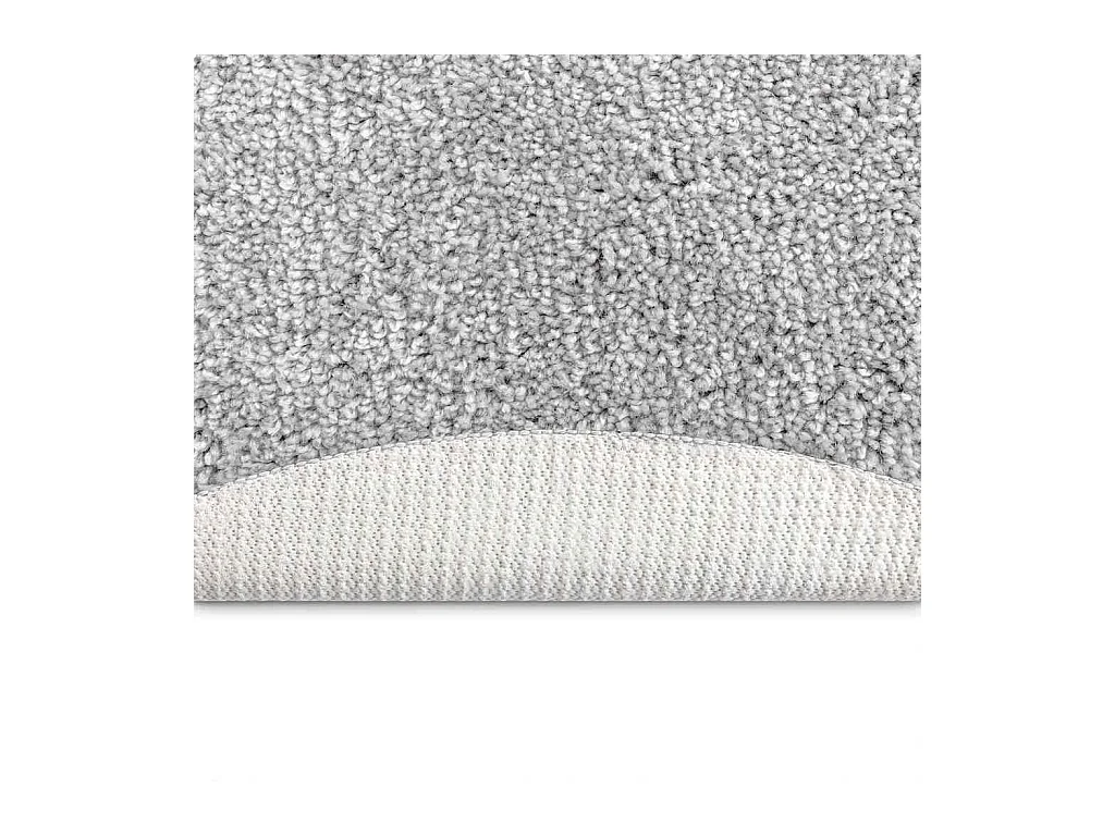 Tapis Gris 120 x 120 cm Polypropylène