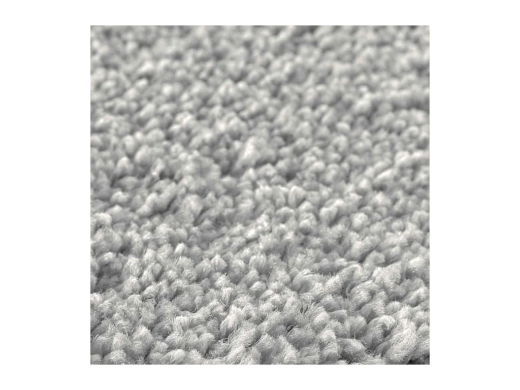 Tapis Gris 120 x 120 cm Polypropylène