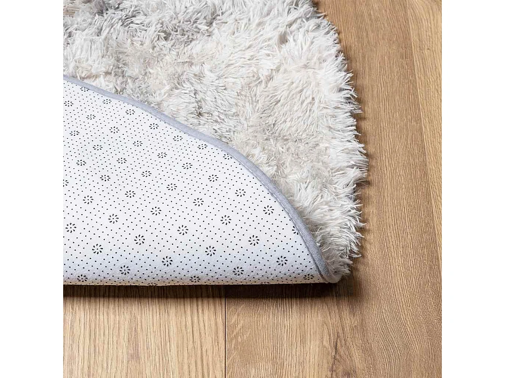 NAVARRA Shaggy Rug Zilvergrijs 240x240 cm