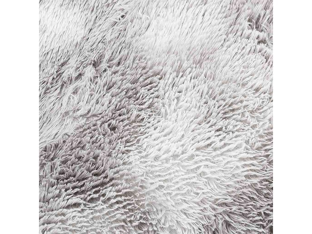 NAVARRA Shaggy Rug Zilvergrijs 240x240 cm