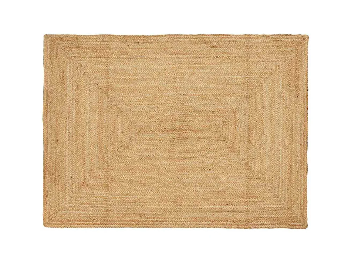 Tapis Beige 140 x 200 cm Jute