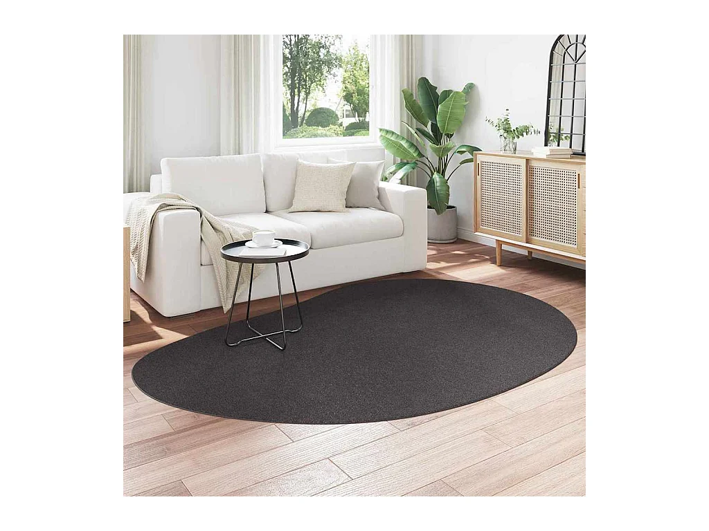 Tapis Antraciet 160 x 230 cm Polyester