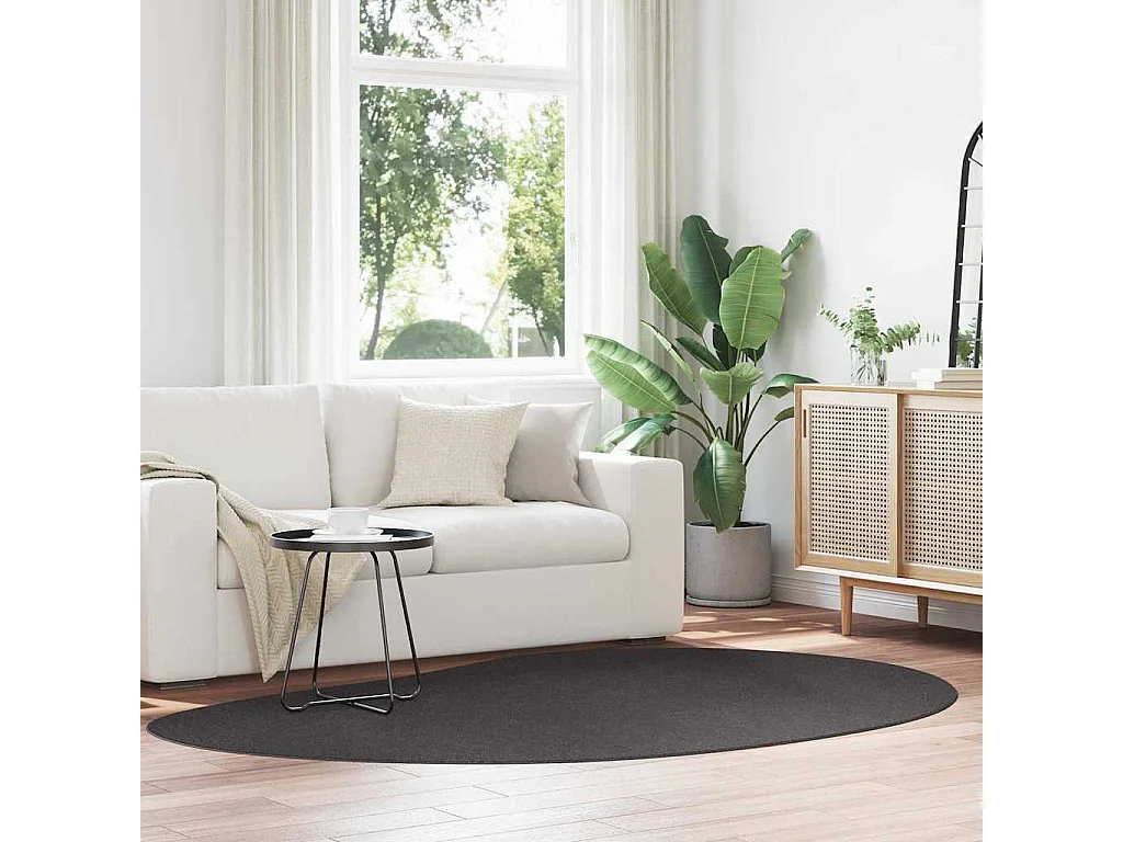 Tapis Anthracite 160 x 230 cm Polyester