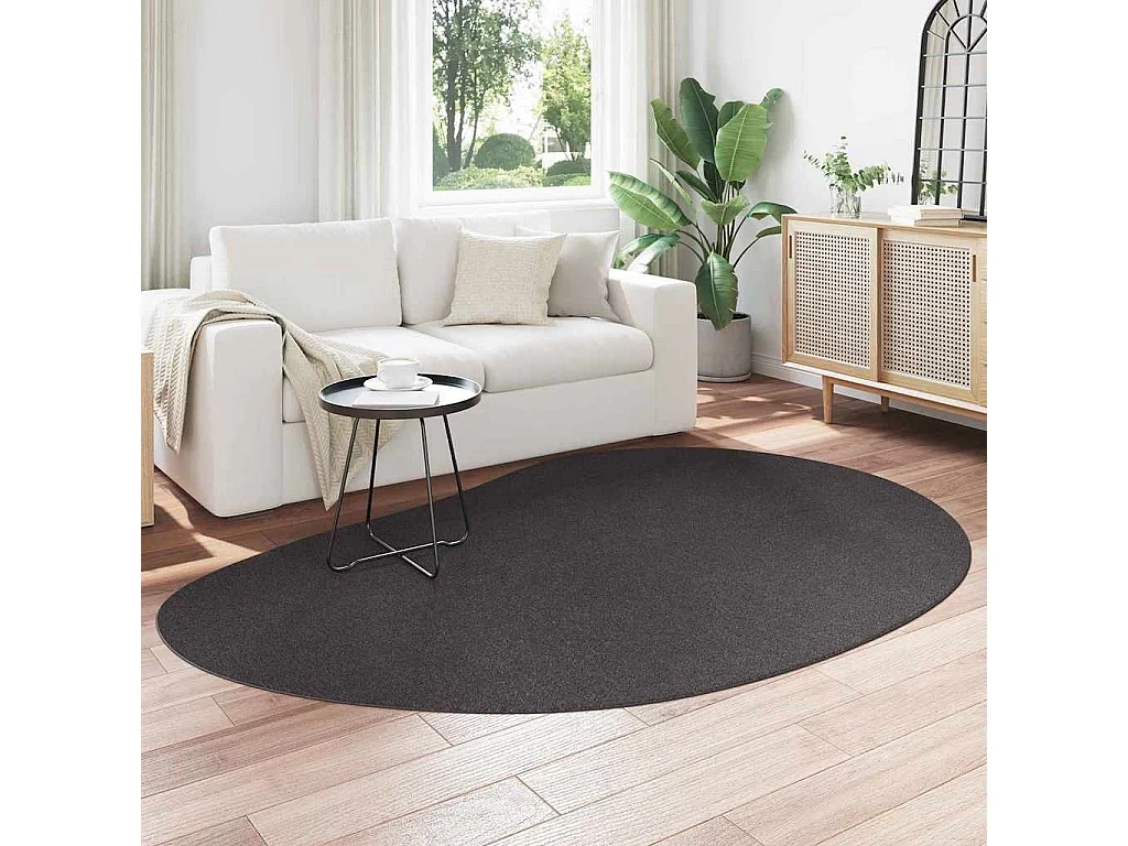 Tapis Anthracite 160 x 230 cm Polyester