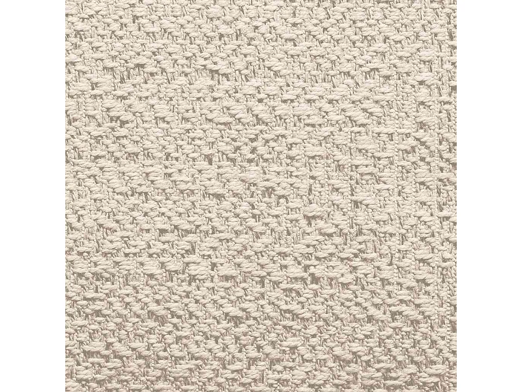 ZIZUR crèmekleurig vloerkleed 60x110 cm jute look binnen en buiten