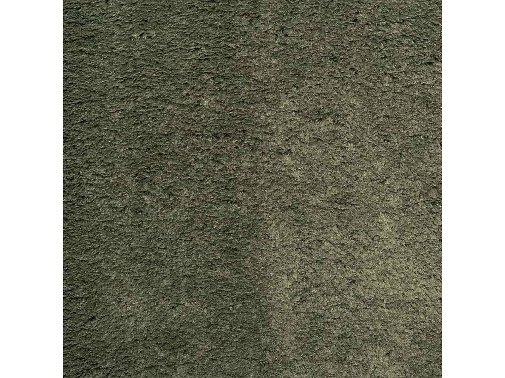 Tappeto morbido a pelo corto HUARTE lavabile verde foresta 120x170 cm