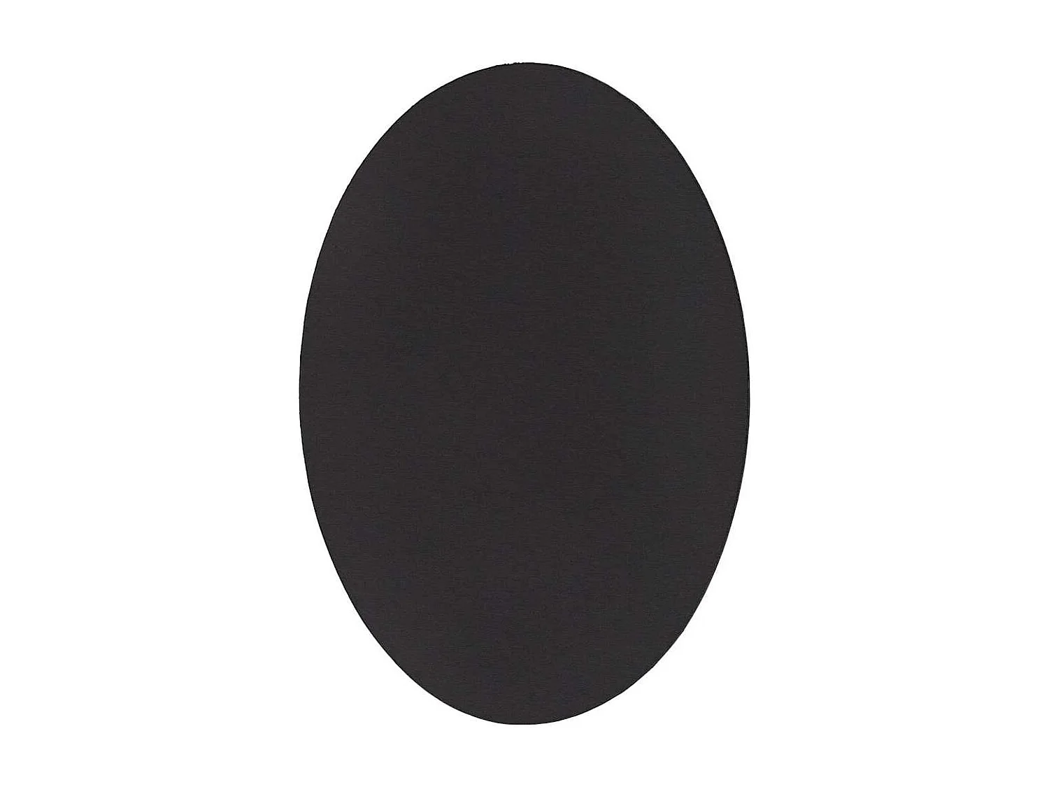 Tapis Noir 140 x 200 cm Polyester