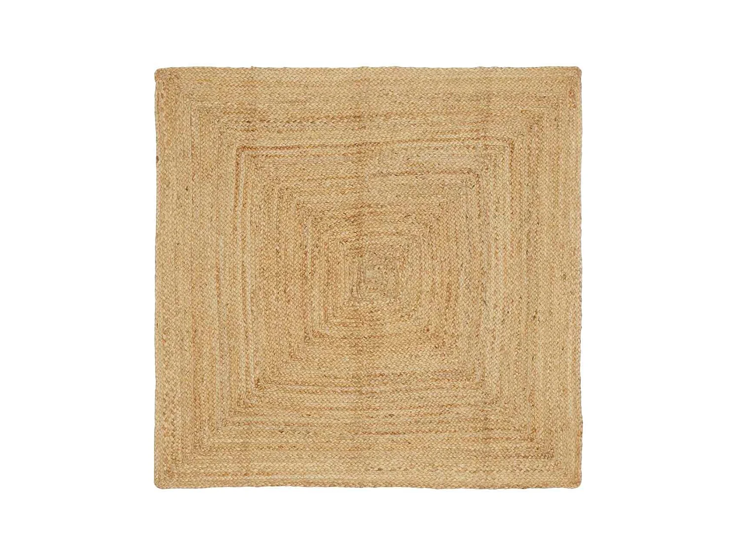 Tapis Beige 120 x 120 cm Jute