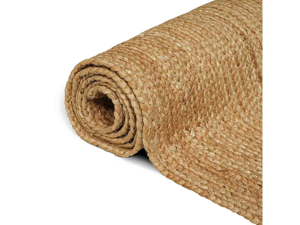 Tapis Beige 120 x 120 cm Jute