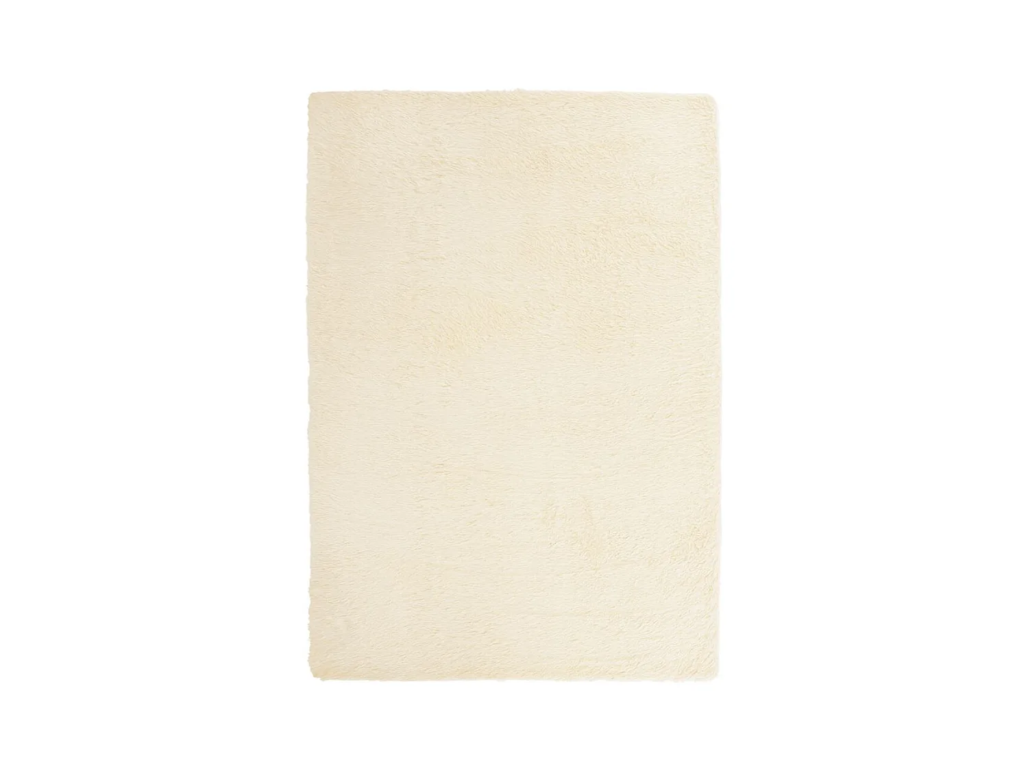 Alfombra de pelo largo NAVARRA crema 120x170 cm poliéster