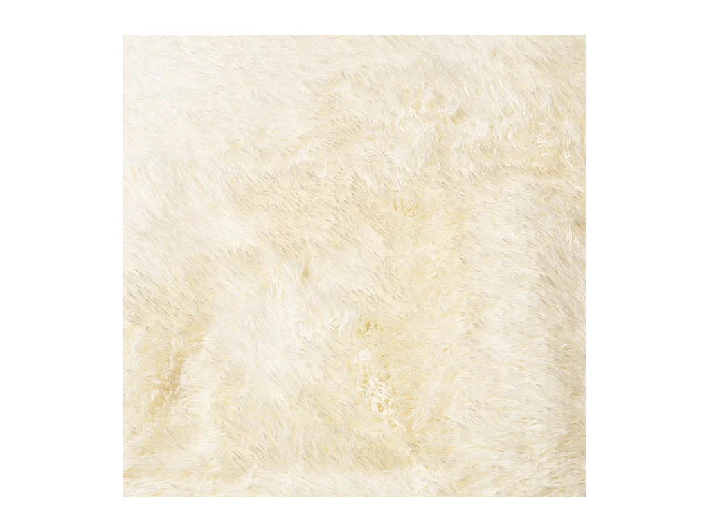 Alfombra de pelo largo NAVARRA crema 120x170 cm poliéster
