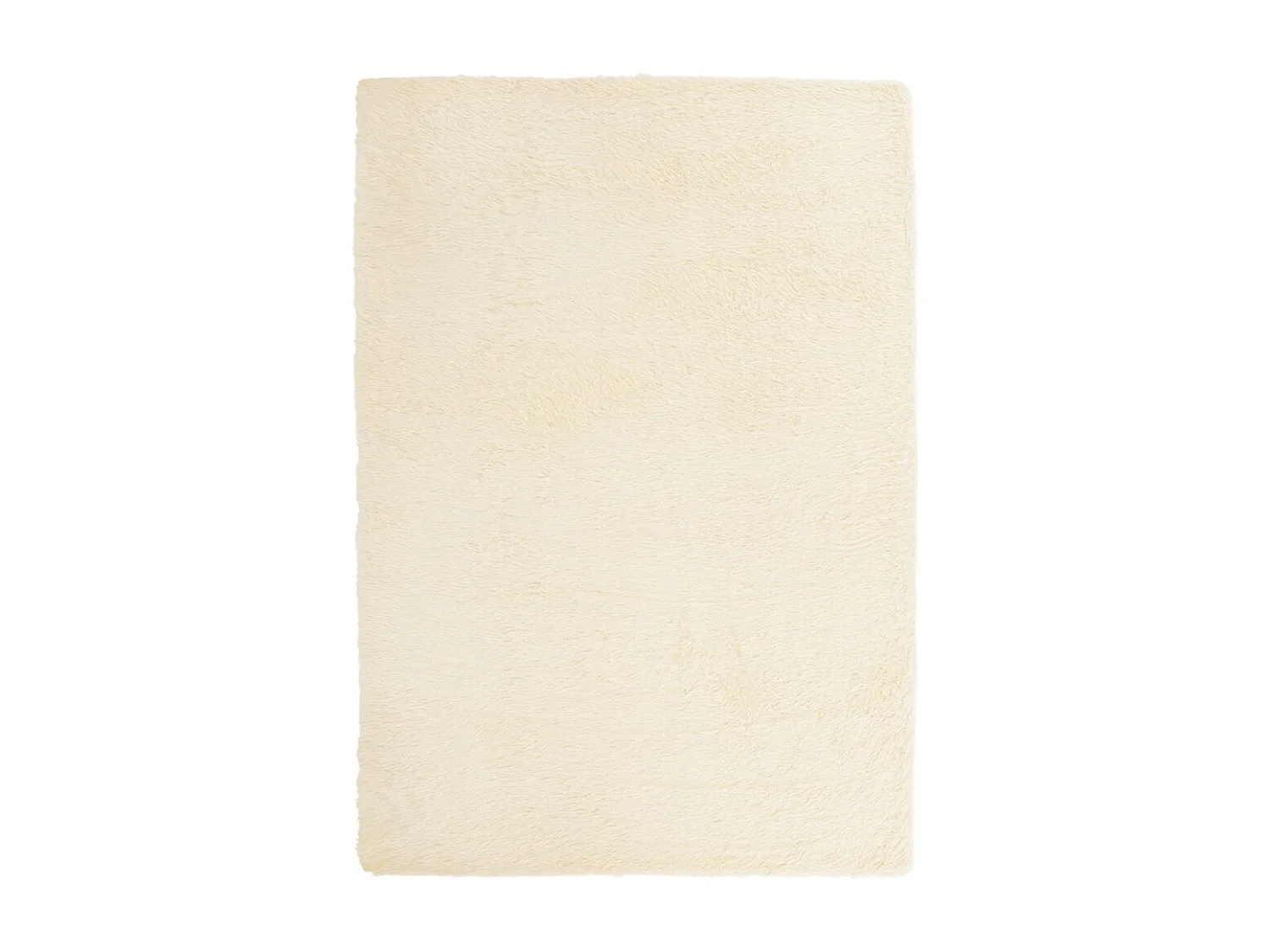 Alfombra de pelo largo NAVARRA crema 120x170 cm poliéster