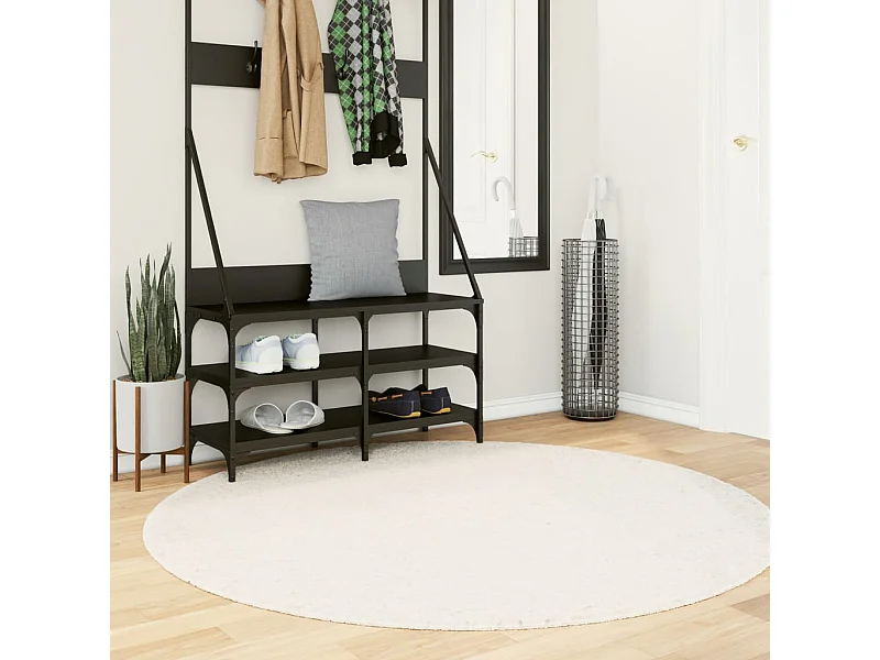 Tappeto OVIEDO a pelo corto beige Ø 160 cm