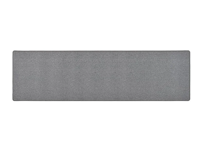 Tapis de couloir Gris foncé 80x300 cm