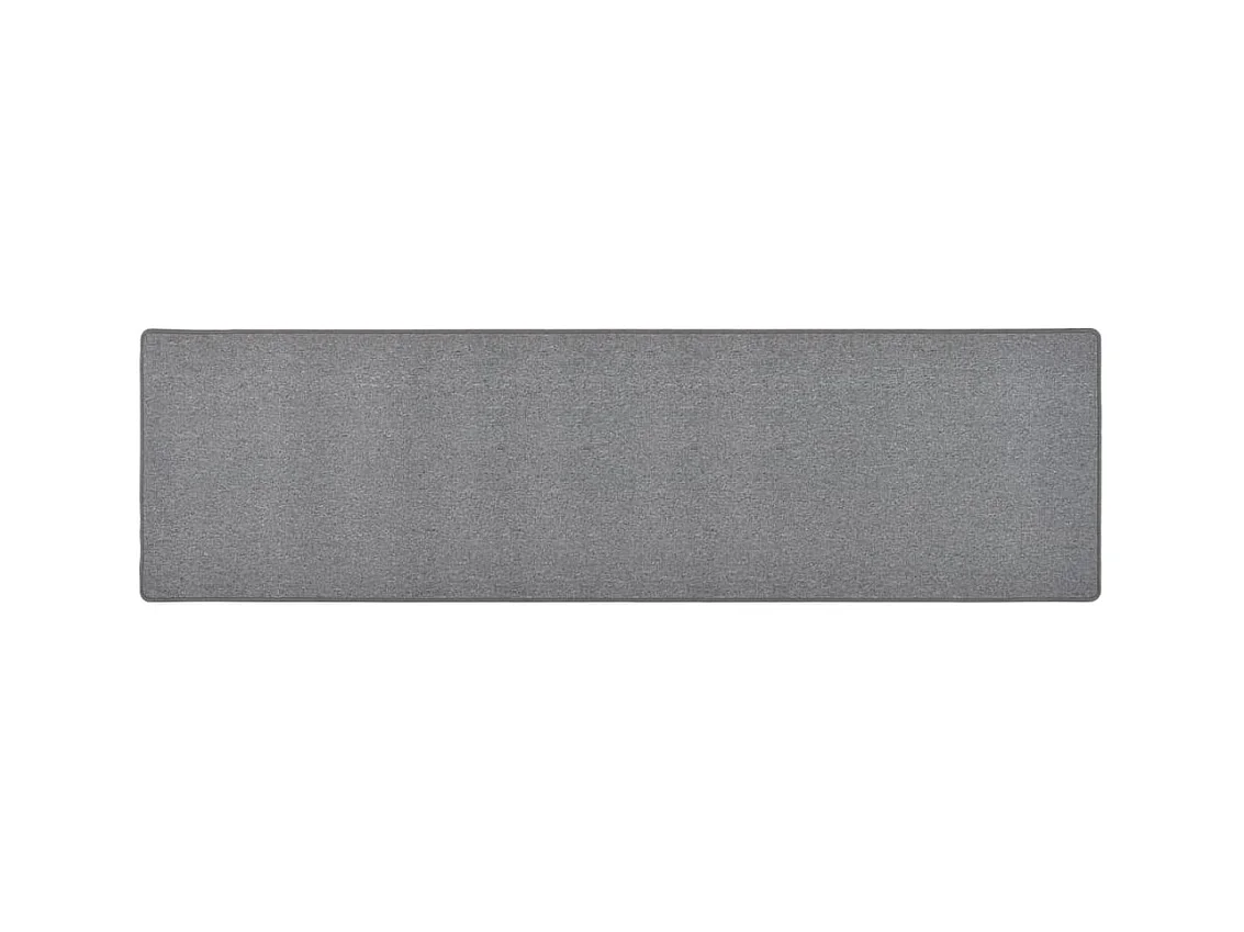 Tapis de couloir Gris foncé 80x300 cm