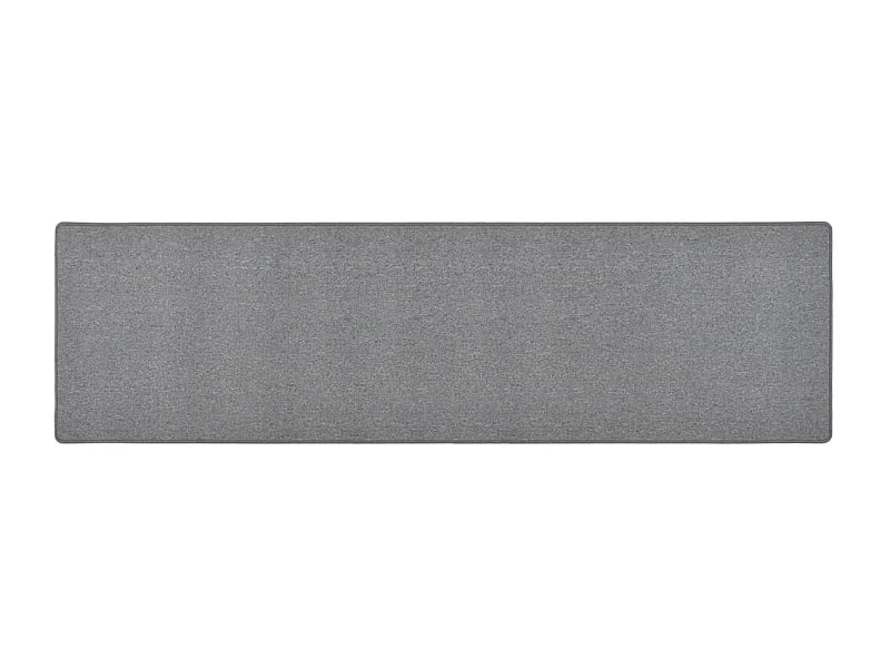 Tappeto Runner Grigio Scuro 50x200 cm