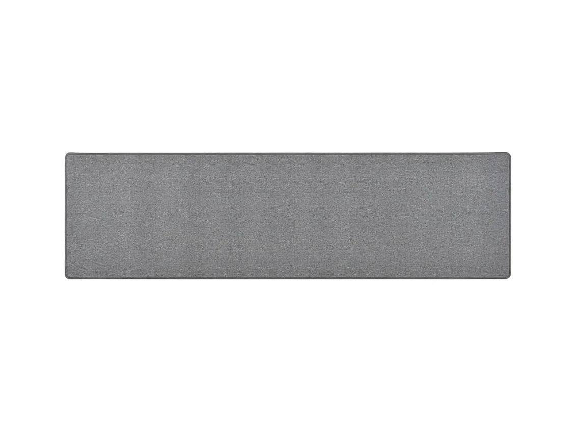 Tapis de couloir Gris foncé 50x200 cm