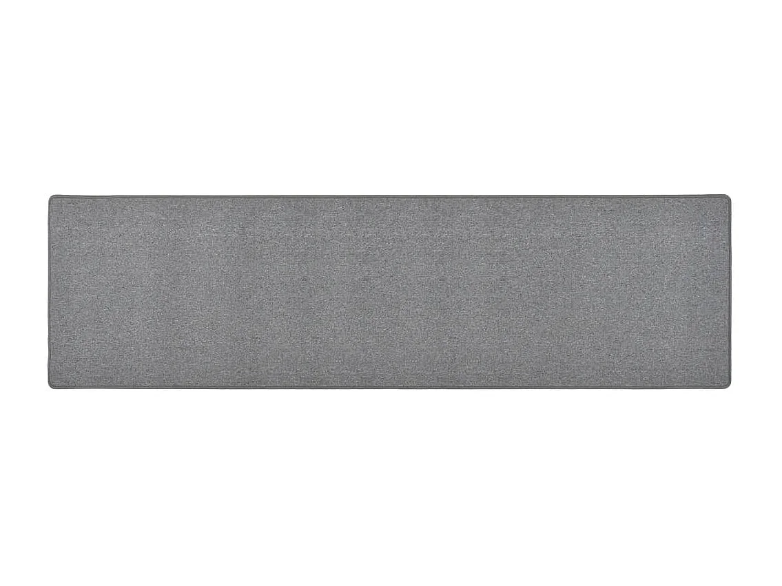 Tapis de couloir Gris foncé 50x200 cm