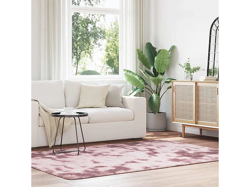 Tappeto Shaggy NAVARRA Rosa Cipria 160x230 cm