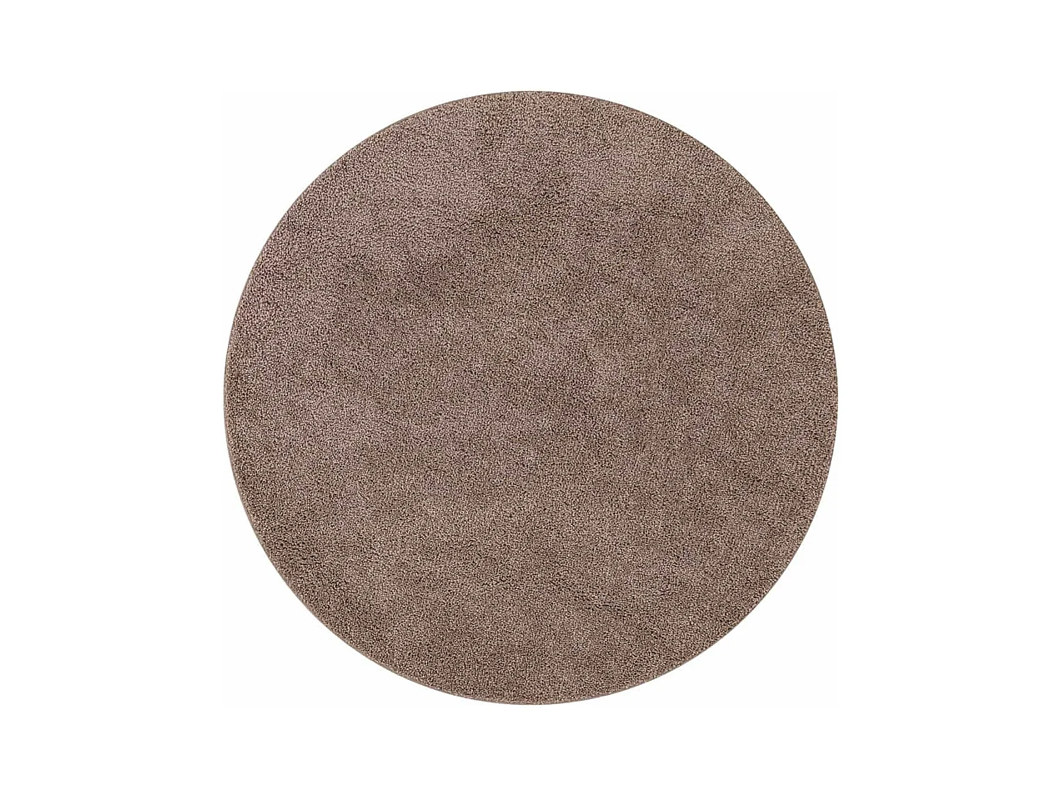 Tapis Marron 160 x 160 cm Polypropylène