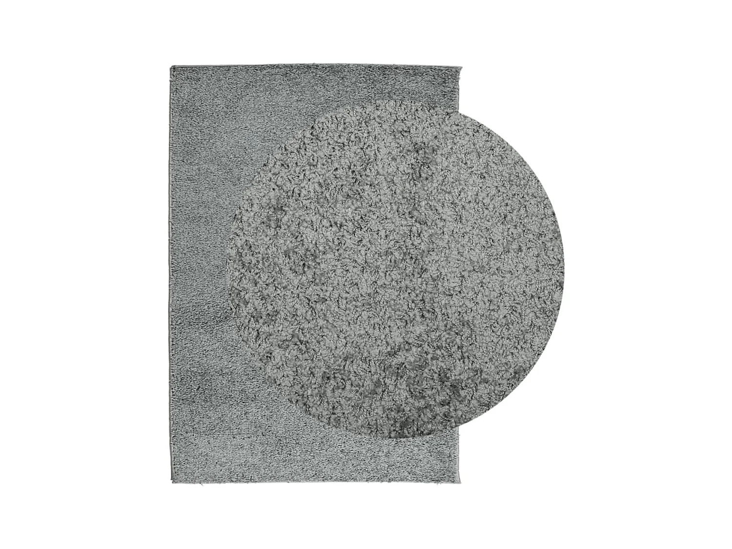 PAMPLONA shaggy tapijt, langpolig, modern groen, 140x200 cm