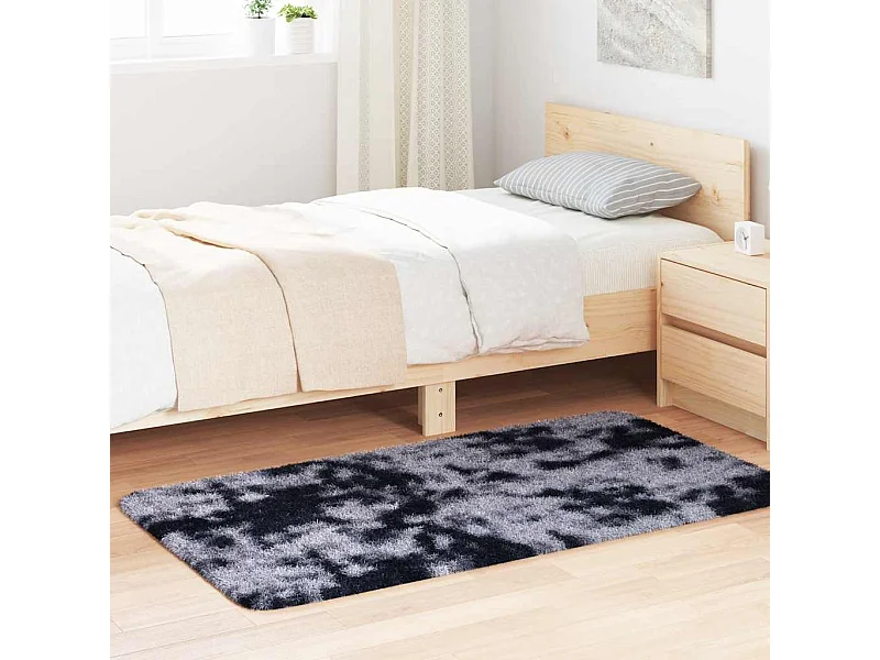 NAVARRA Shaggy Teppich Dunkelgrau 80x150 cm