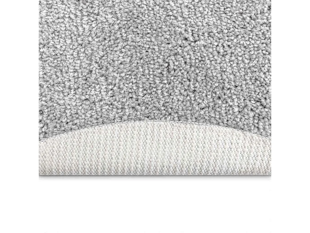 Tapis Gris 90 x 90 cm Polypropylène