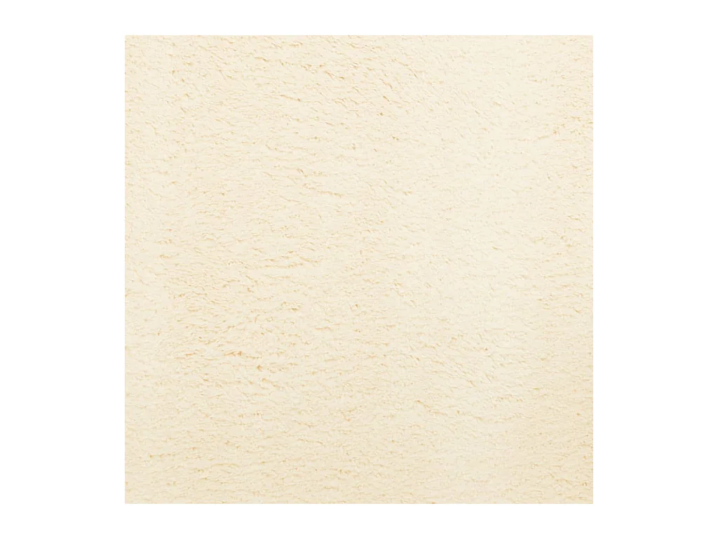 Tapis HUARTE à poils courts doux et lavable crème 80x250 cm