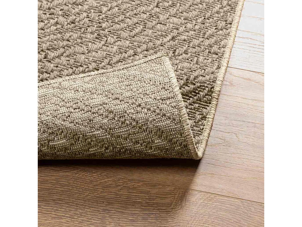 Tappeto ZIZUR beige 240x340 cm effetto juta interno esterno
