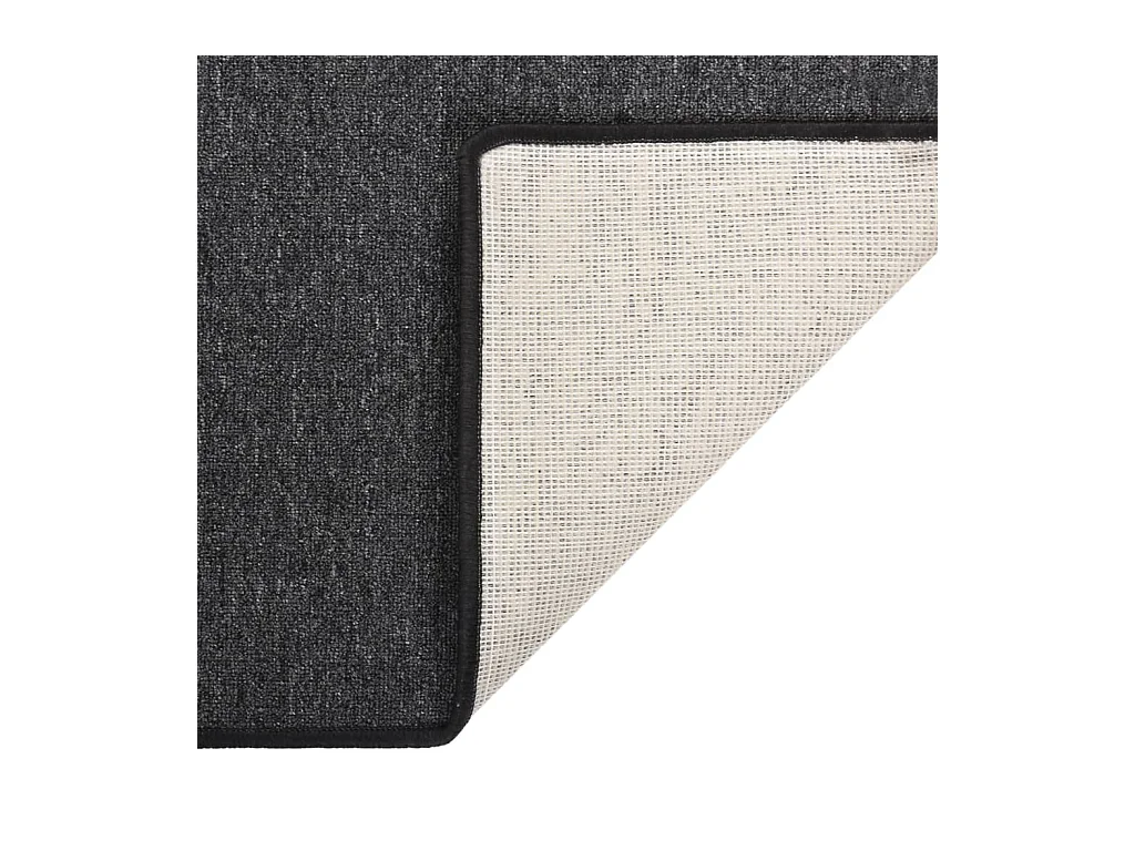 Tapis de couloir Anthracite 80x250 cm