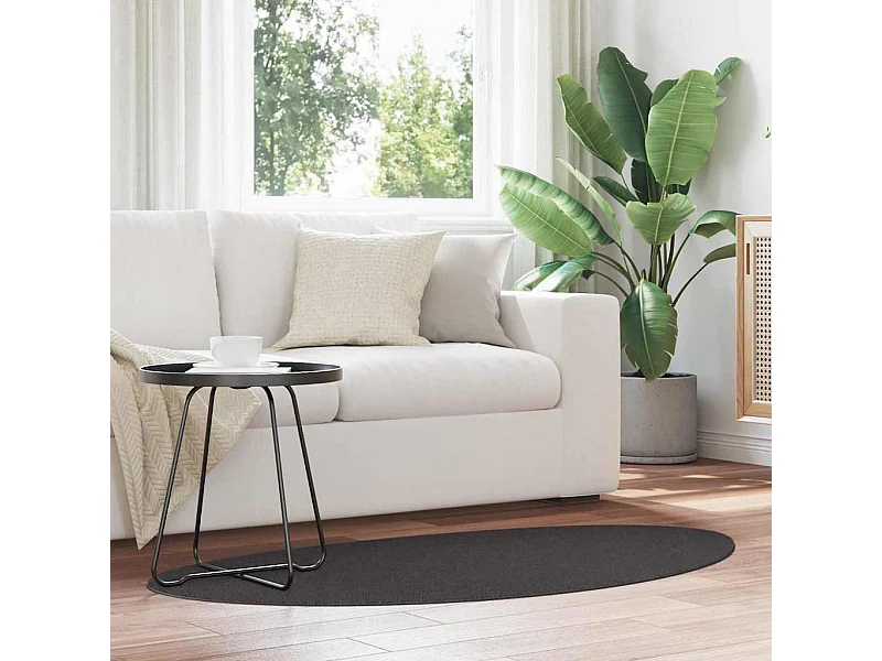 Tapis Antracite 80 x 150 cm Poliestere