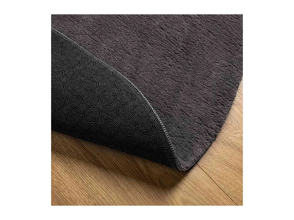 Tapis Anthracite 80 x 150 cm Polyester
