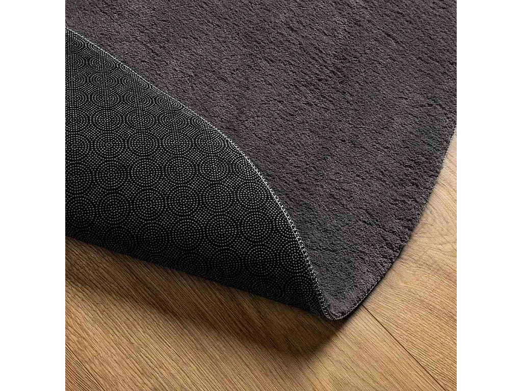 Tapis Anthracite 80 x 150 cm Polyester