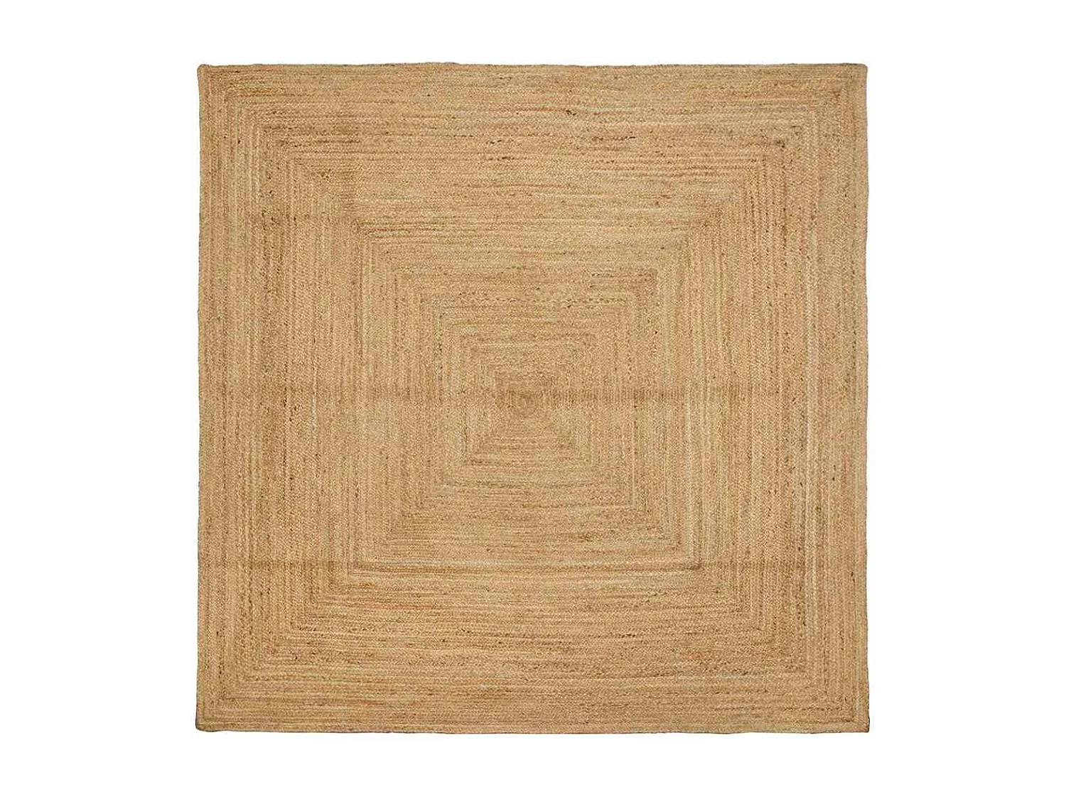 Tapis Beige 300 x 300 cm Jute