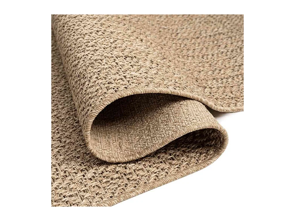 Tappeto ZIZUR beige 160x230 cm effetto juta interno esterno