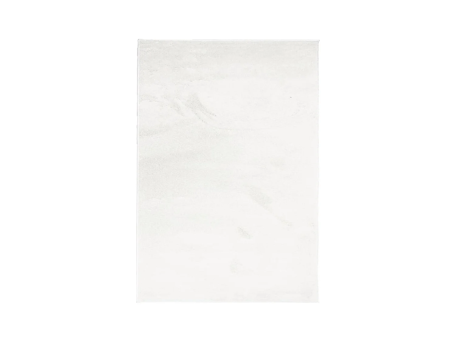 Tapis OVIEDO à poils courts crème 160x230 cm