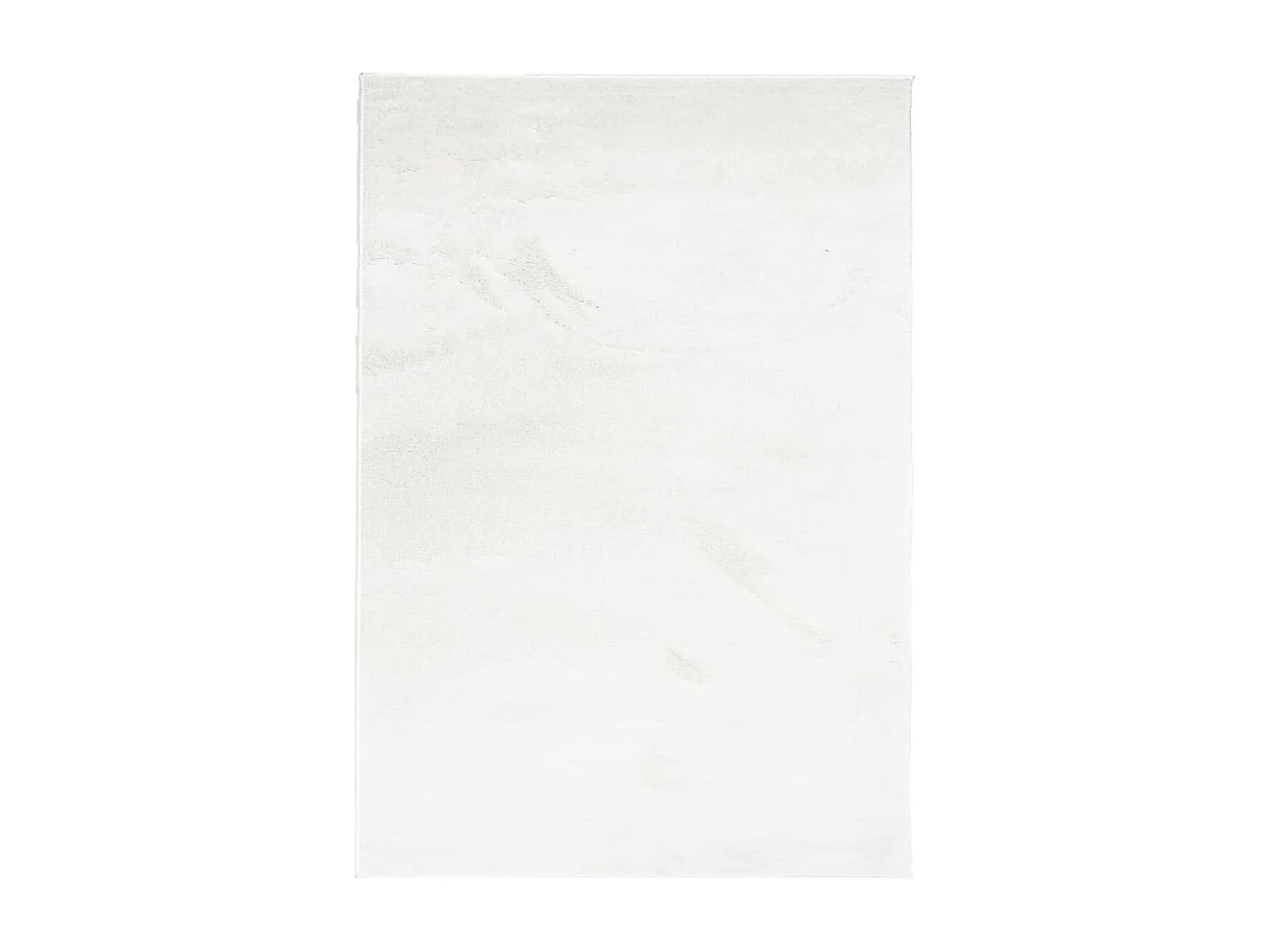 Tapis OVIEDO à poils courts crème 160x230 cm