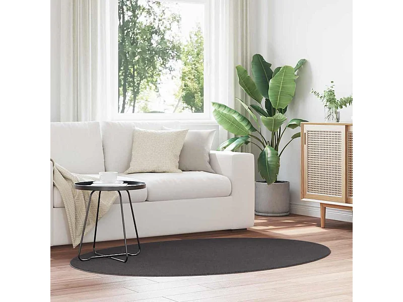 Tapis Anthracite 100 x 200 cm Polyester