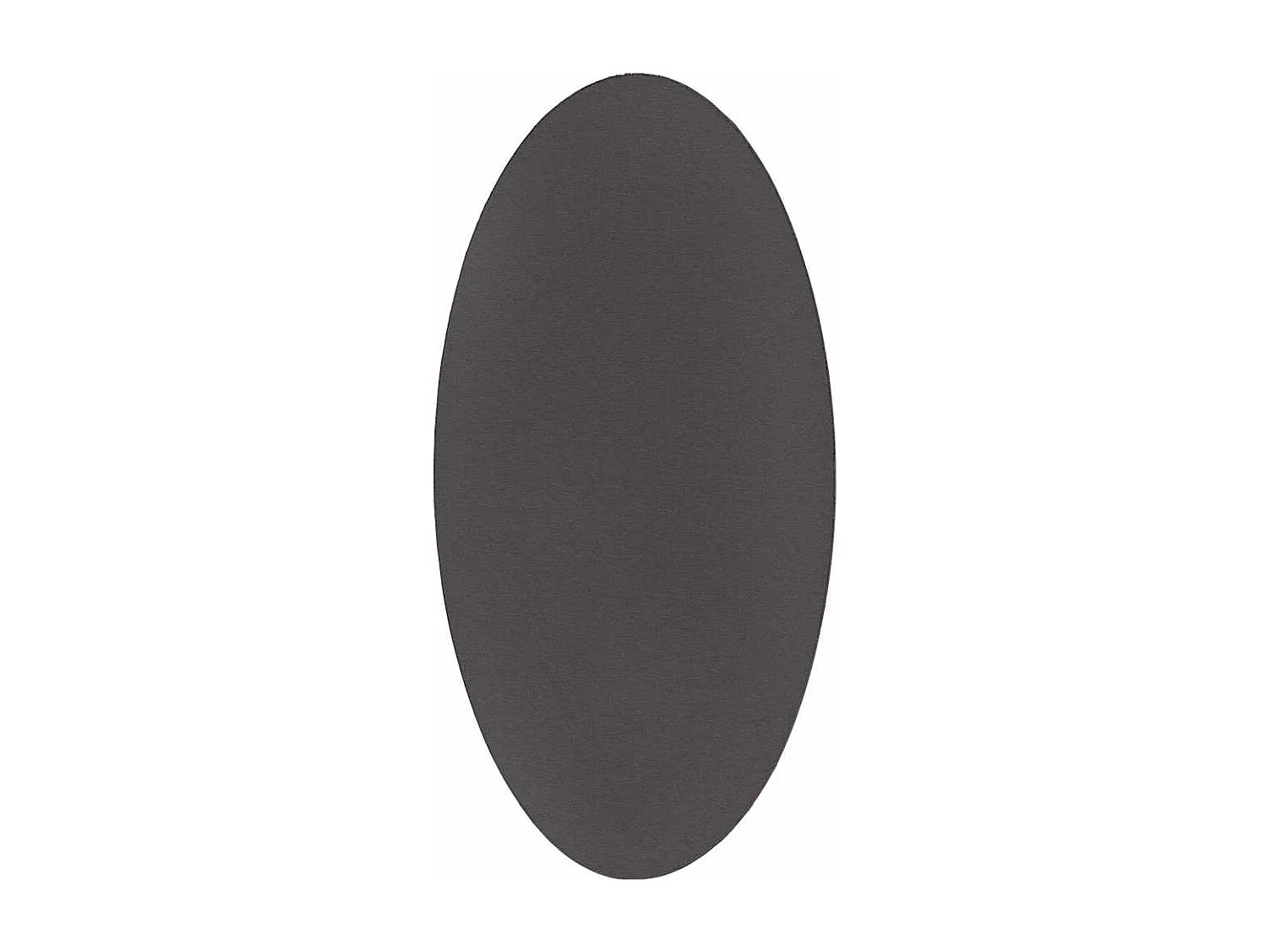 Tapis Anthracite 100 x 200 cm Polyester