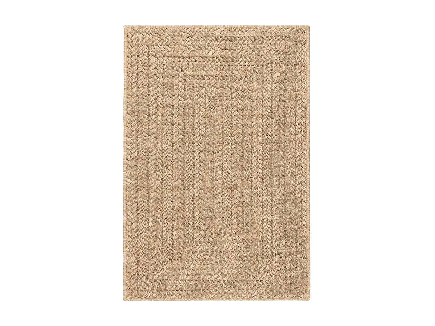 Tappeto effetto juta 120x170 cm, per interni ed esterni