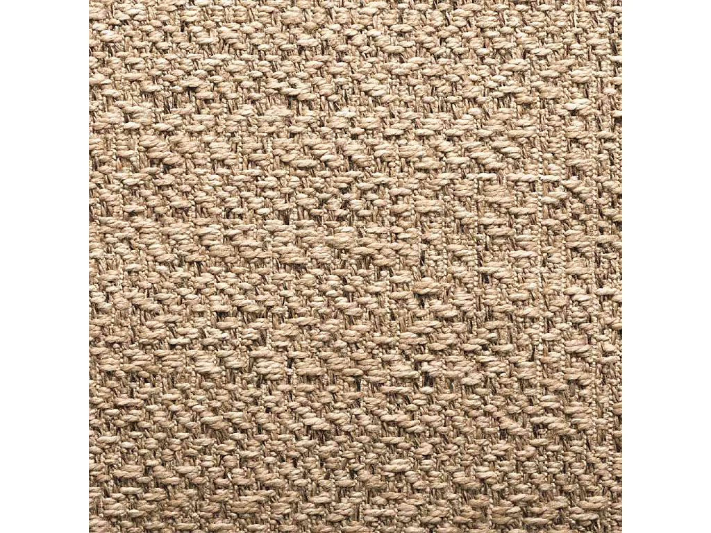 Tappeto effetto juta 120x170 cm, per interni ed esterni