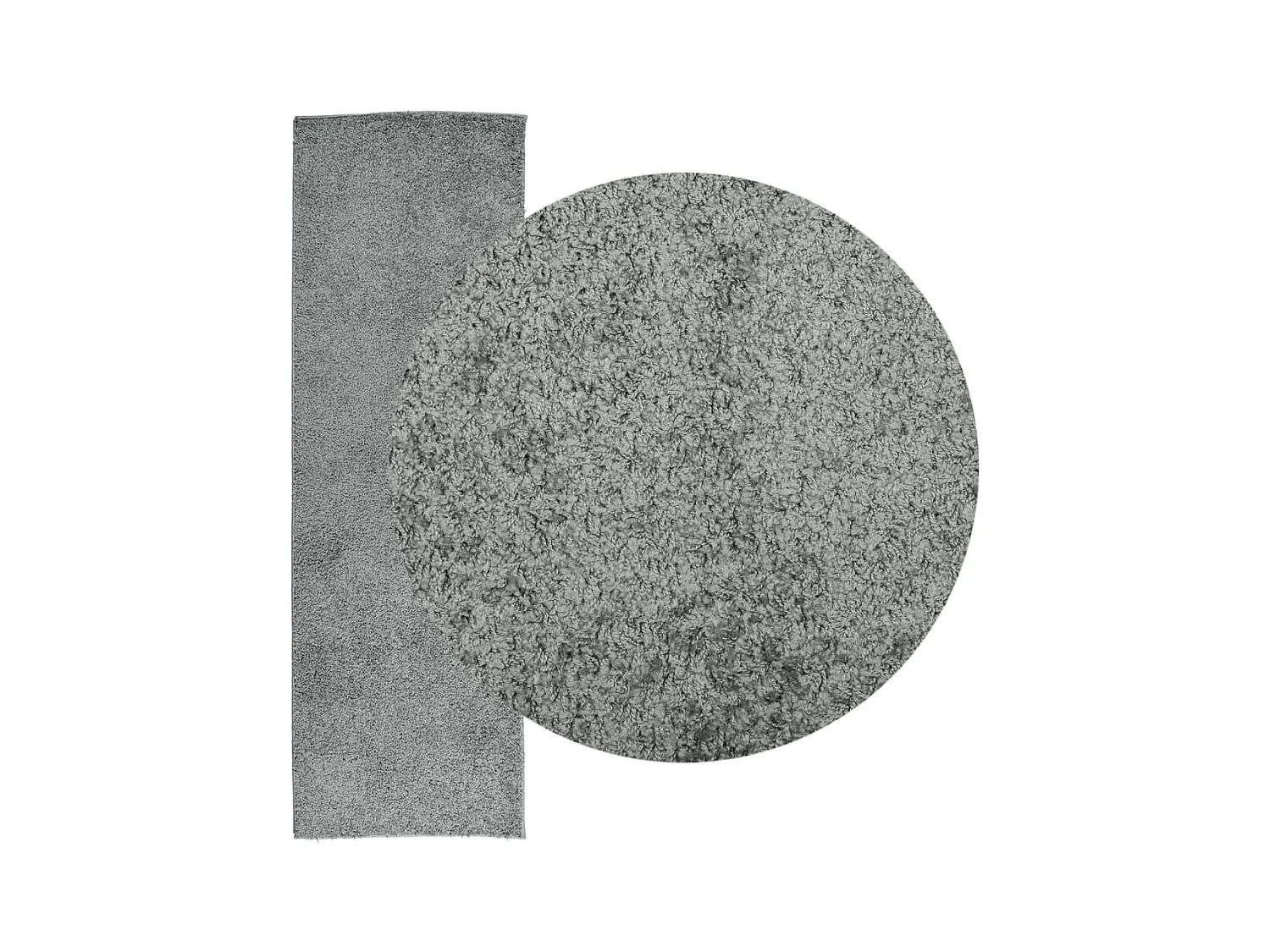 PAMPLONA shaggy tapijt, langpolig, modern groen, 80x250 cm