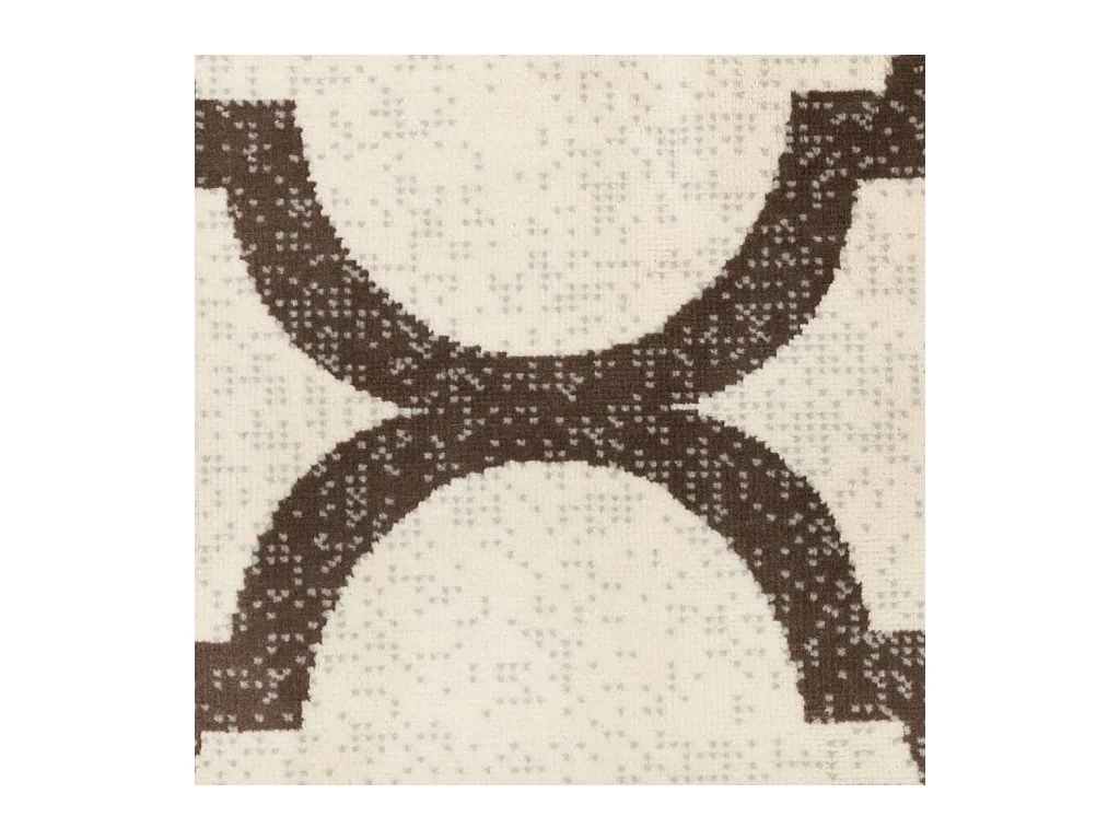 Binnen- en buitenvloerkleed met korte pool 120x180cm antislip