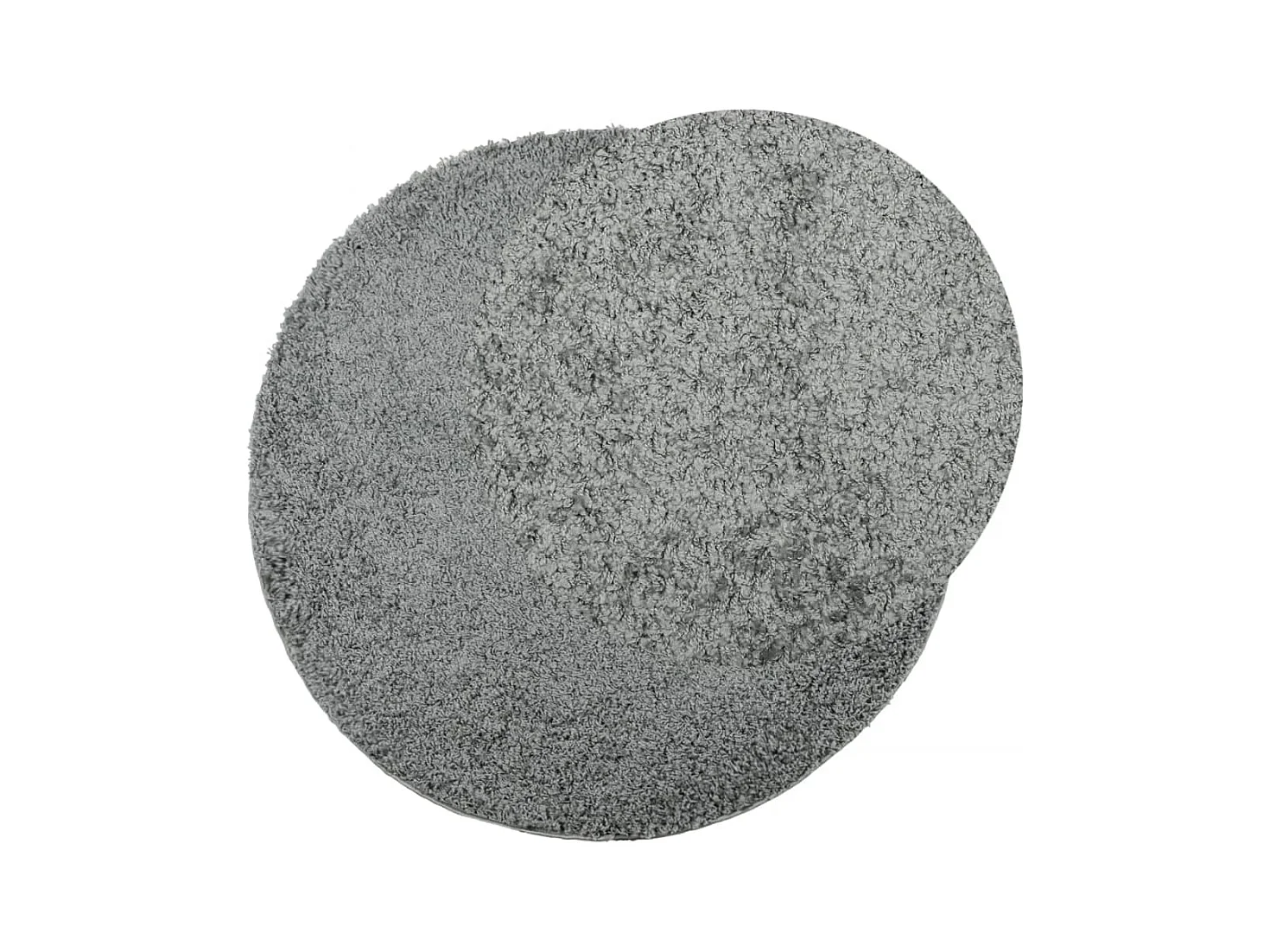 Alfombra peluda PAMPLONA, pelo largo, moderna, verde, Ø 100 cm