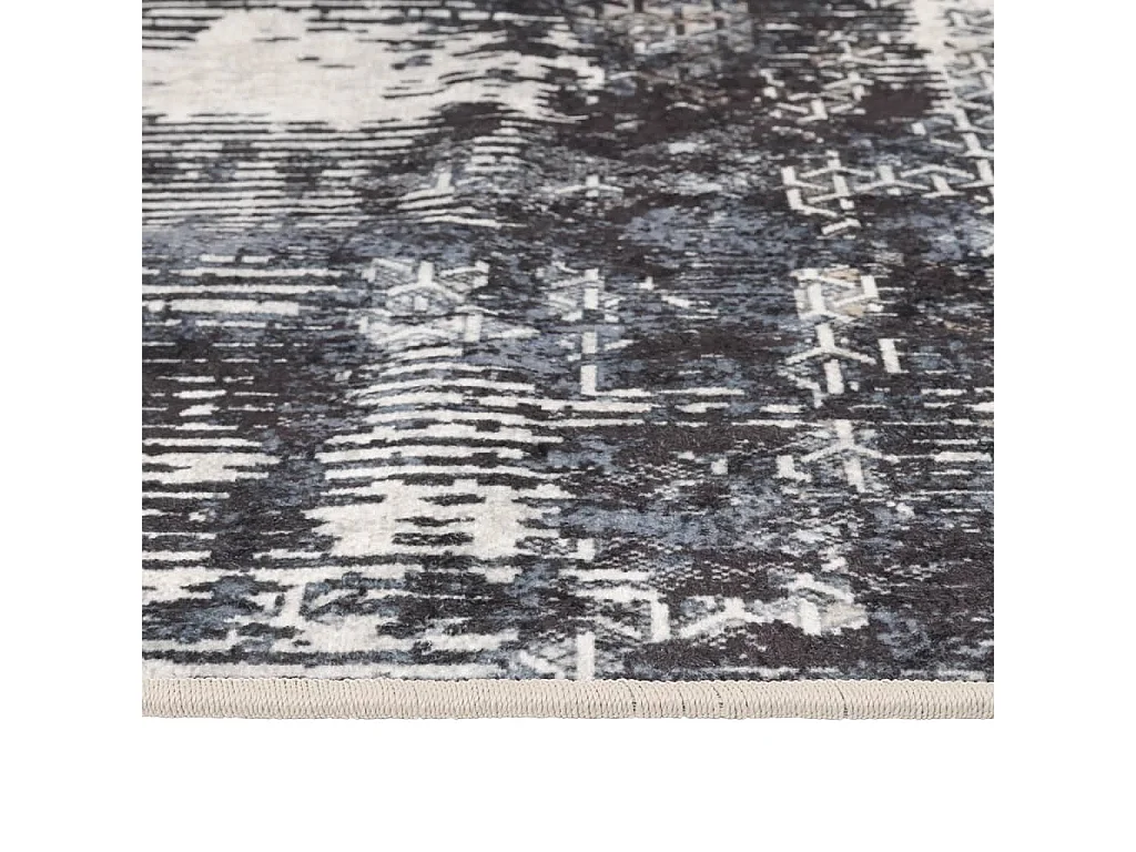 Alfombra lavable multicolor 120x180 cm antideslizante