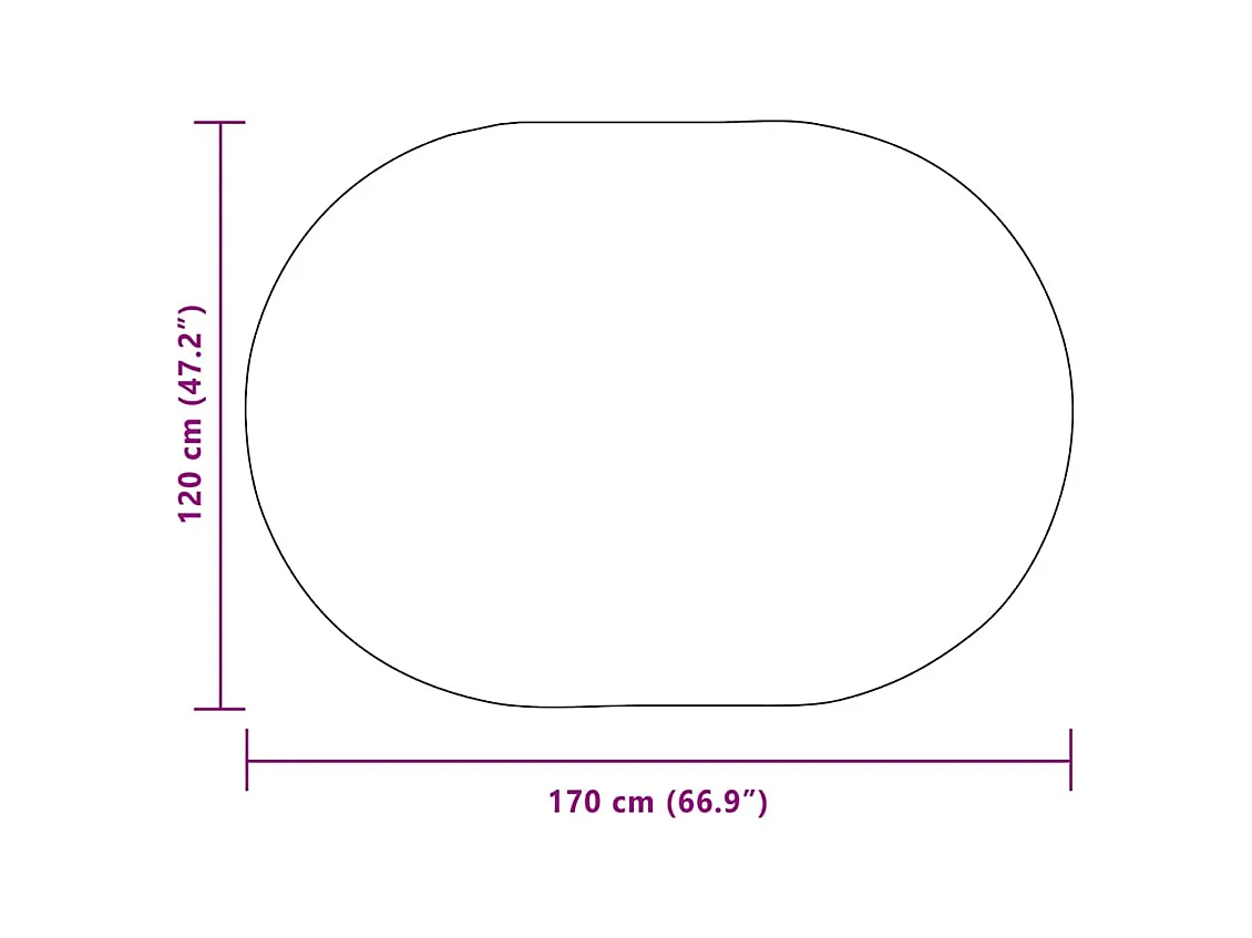 Alfombra PP color crema