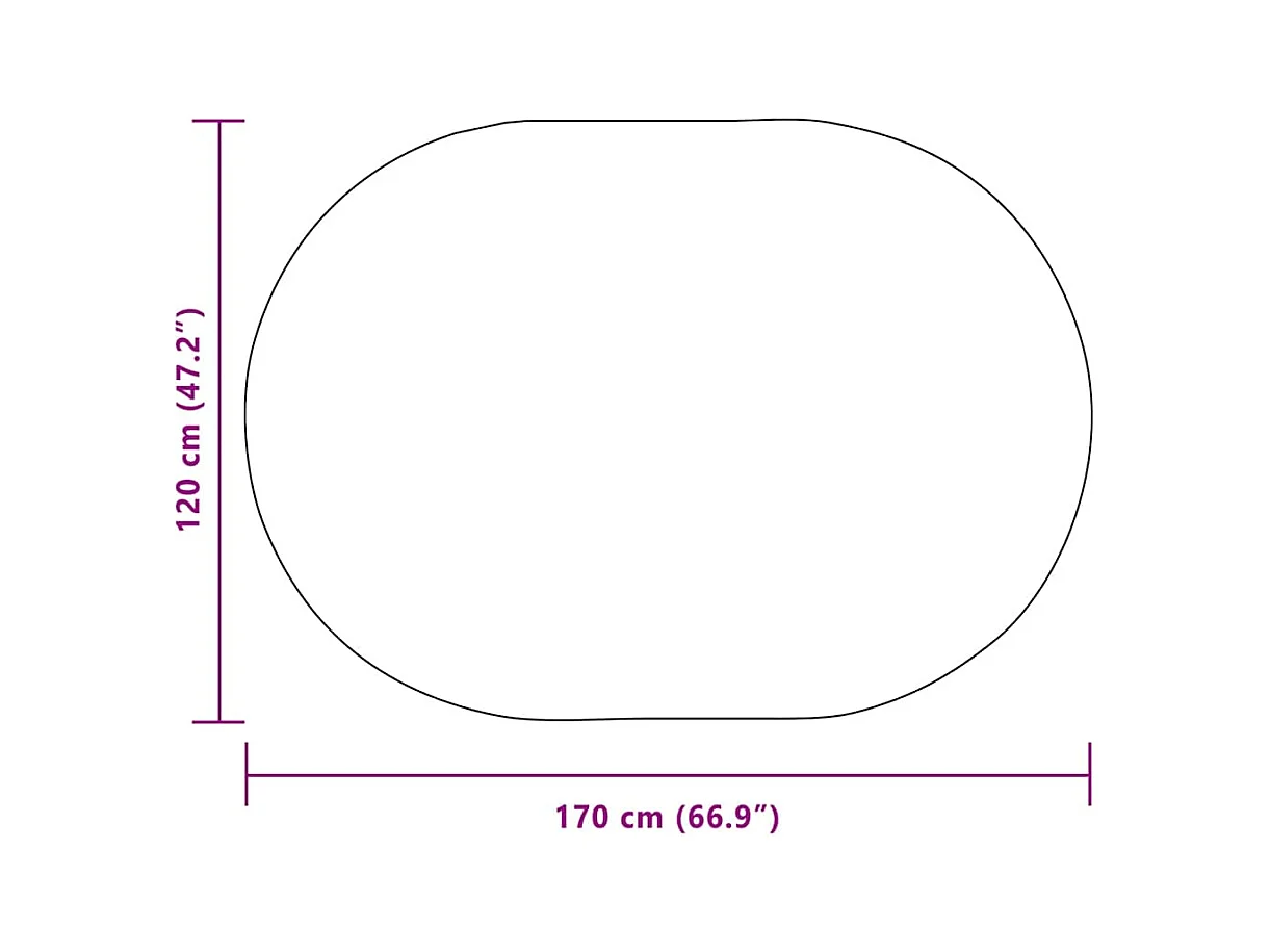 Alfombra PP color crema